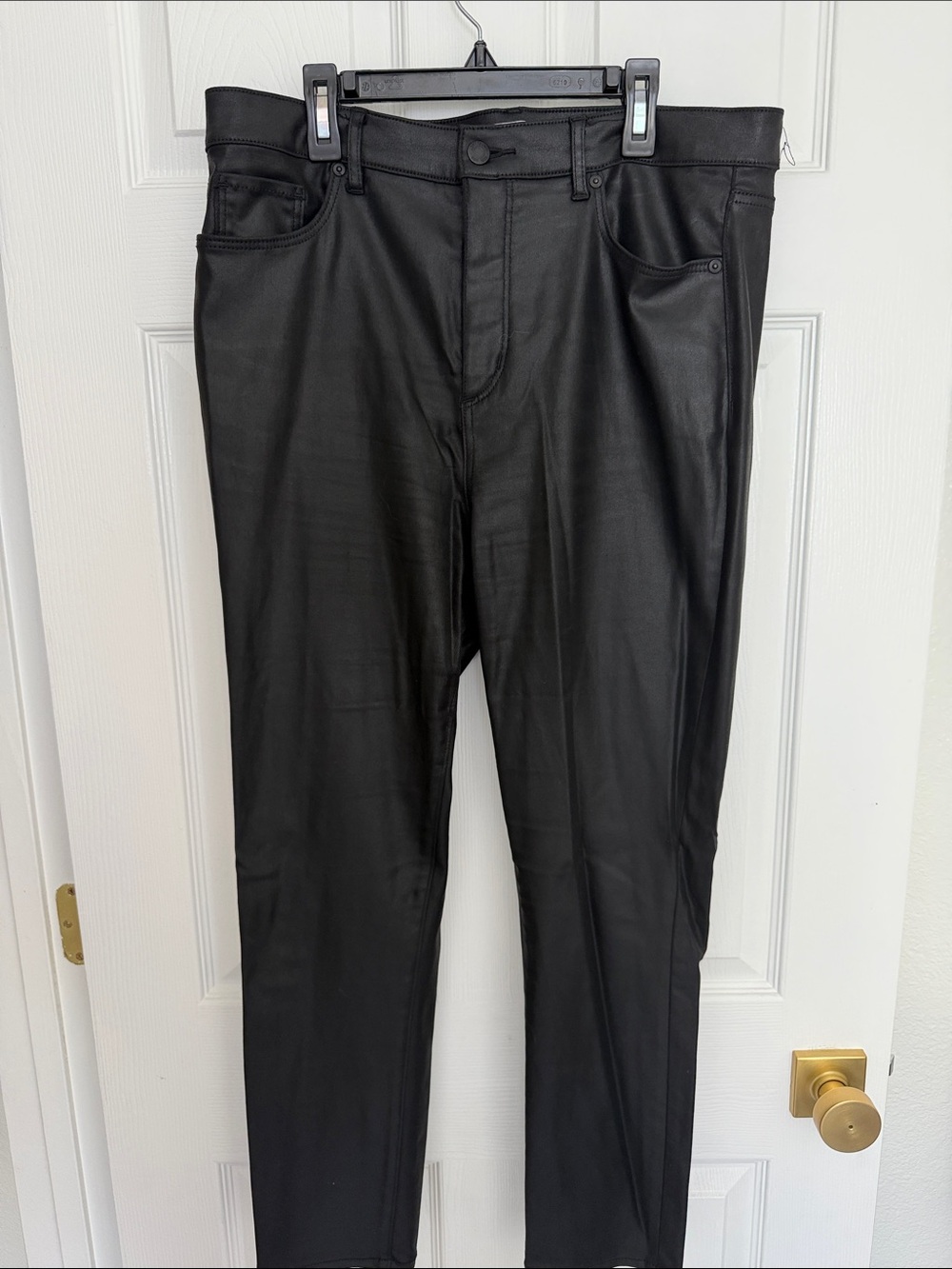 LOFT Black Skinny shiny Jeans